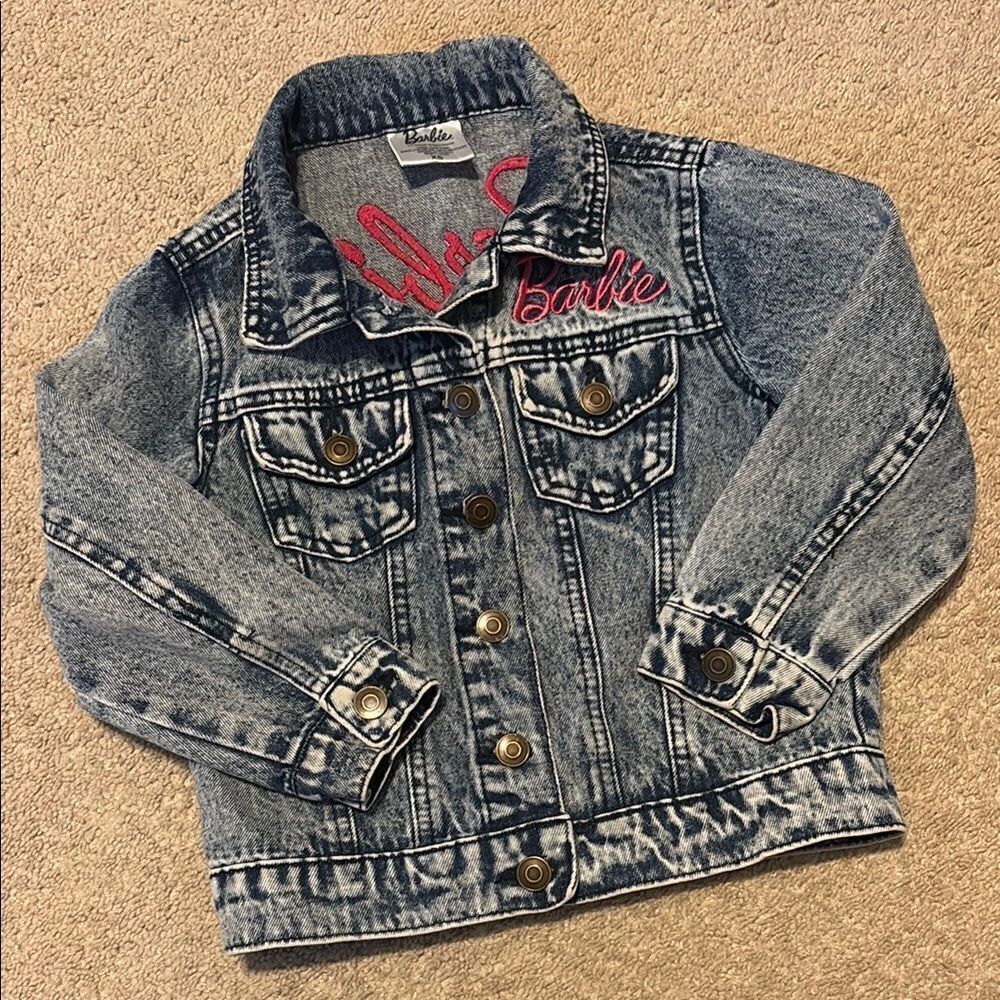 BARBIE ACID WASH JEAN JACKET - Picture 3 of 5